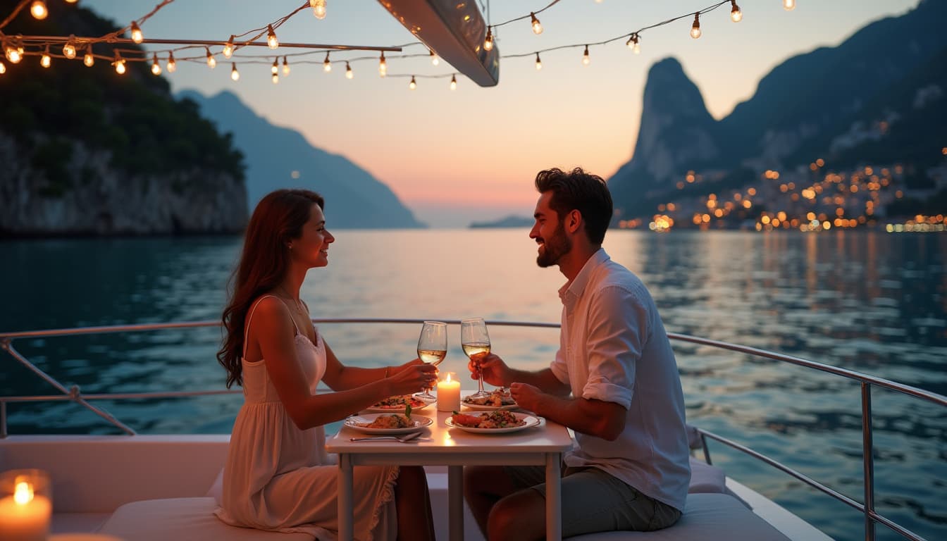 Romantische Yachttrips: Perfekte Routen für zwei