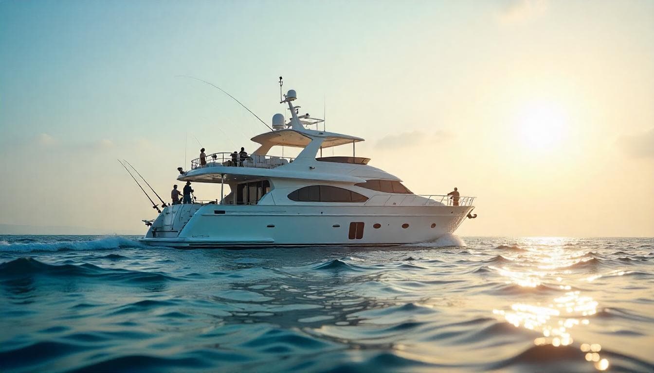 Yachten zum Fischen: Auswahl und Ausrüstung