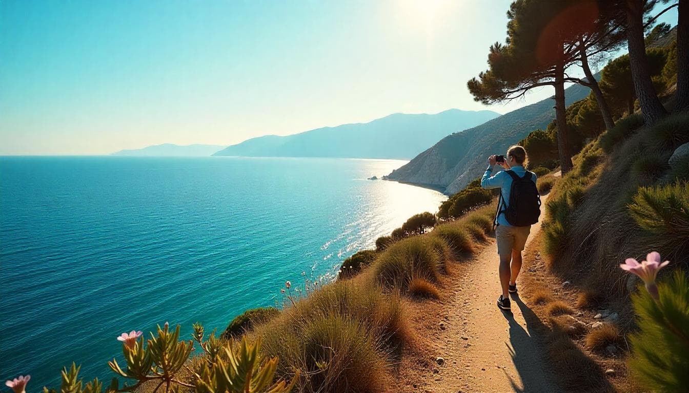 Wandern an der Côte d'Azur: Malerische Pfade mit Blick auf das Mittelmeer