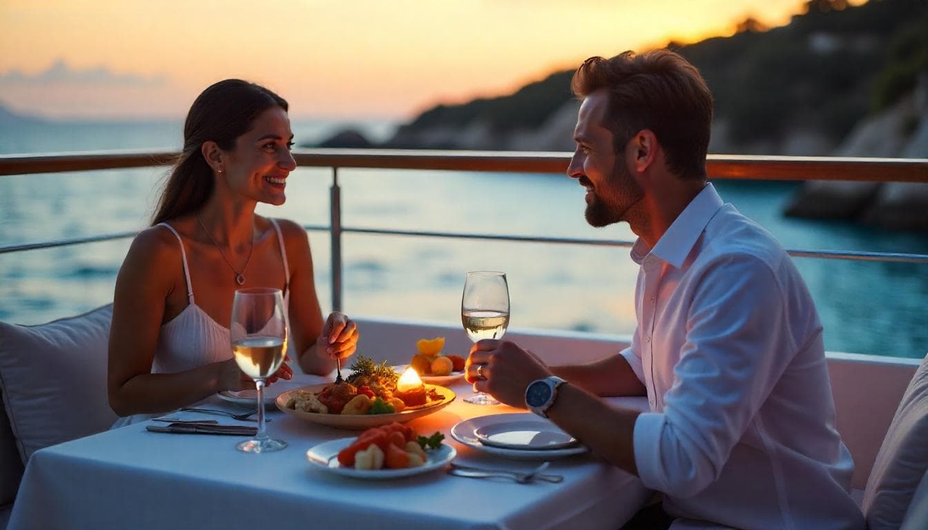 Gourmet-Essen auf privaten Yachten: Ein Luxus-Leitfaden 2026
