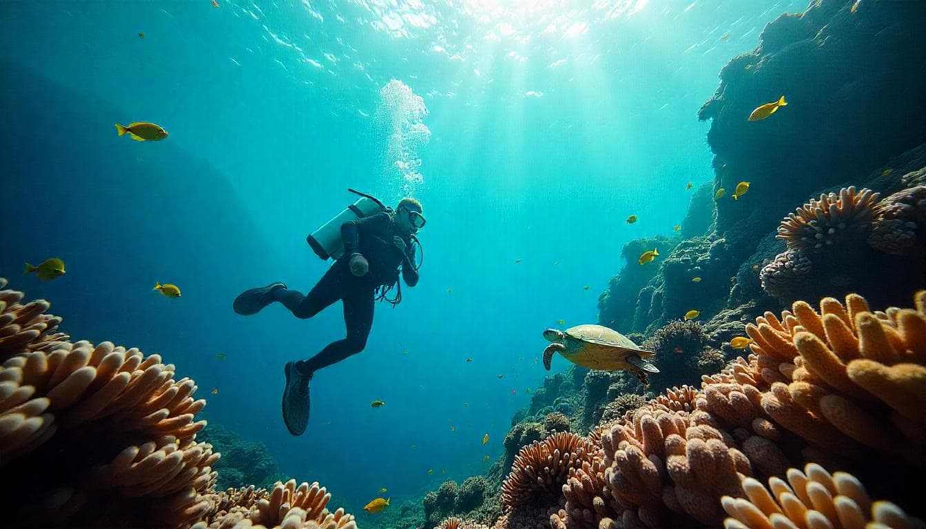 Tauchen im Korallendreieck: Beste Spots für Segler