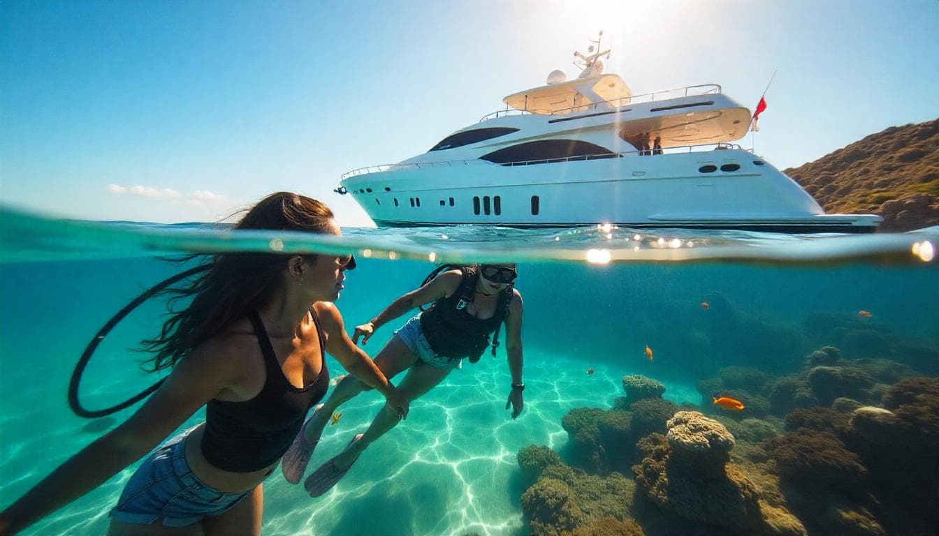 Wie man Yachtcharter mit Tauchen kombiniert: Ein Leitfaden für 2026