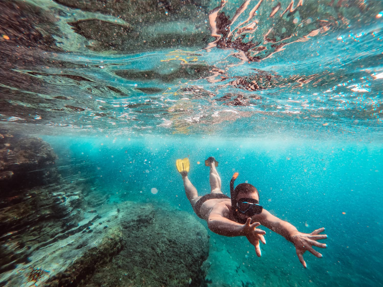 Os melhores destinos para mergulho com snorkel no Mediterrâneo