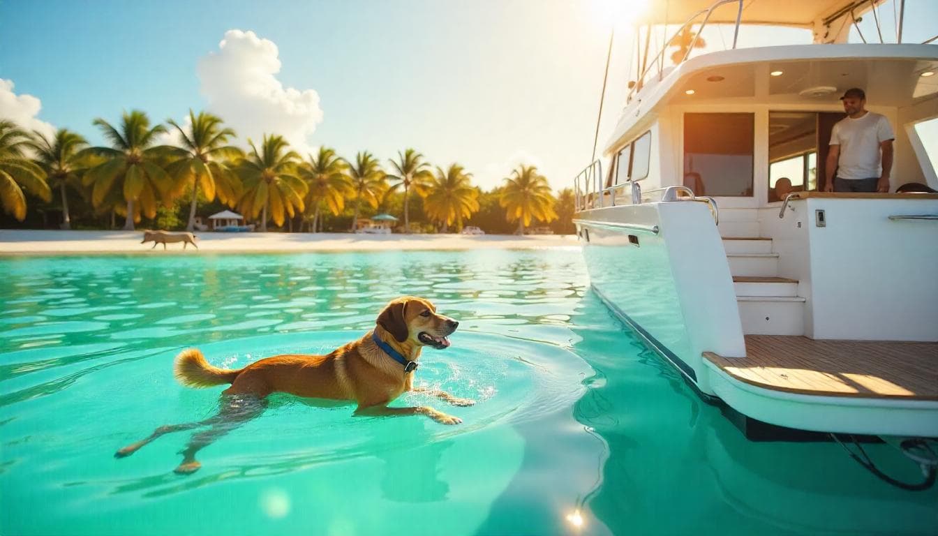 Haustierfreundliche Yachtcharter: Reisen mit Ihren pelzigen Begleitern