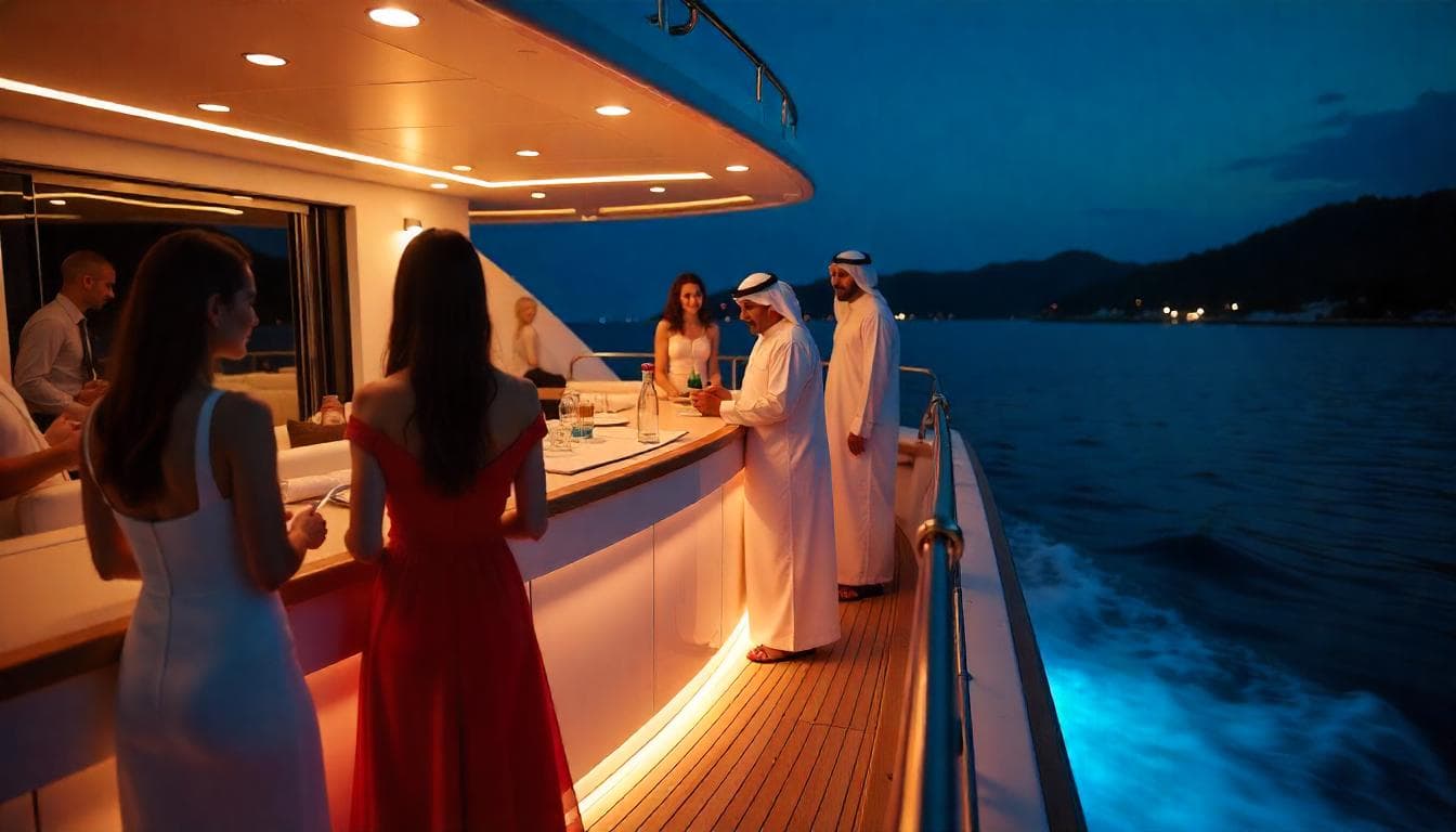 Wie man eine Wohltätigkeitsveranstaltung auf einer Yacht organisiert