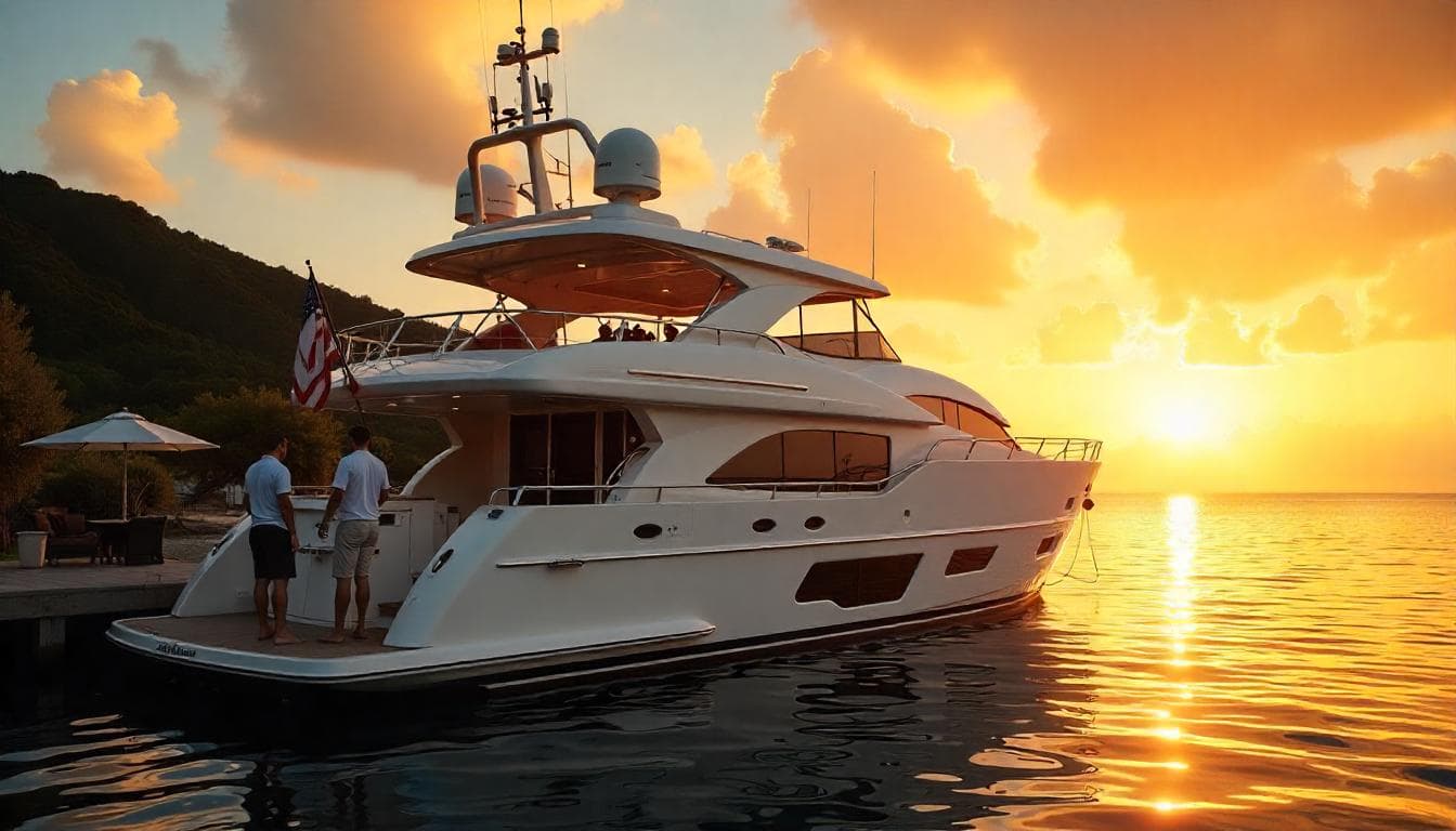 Wie man eine Yacht für eine Langzeitexpedition chartert