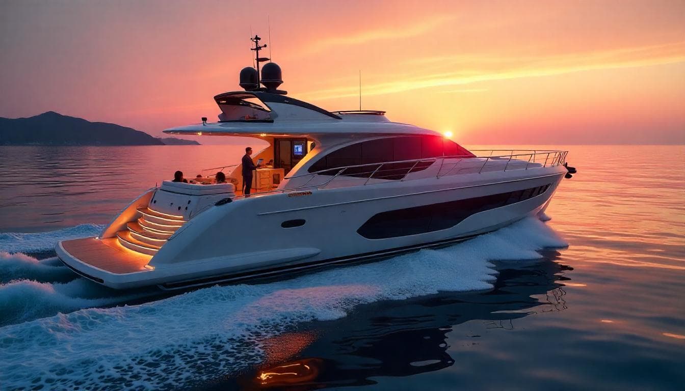 Intelligente Technologie Yachting: Die Zukunft wird enthüllt