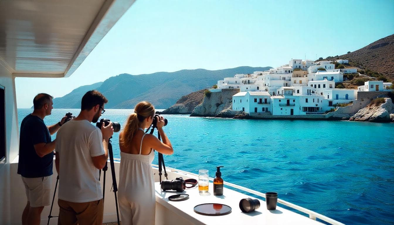 Wie man einen Fotografie-Workshop auf einer Yacht plant