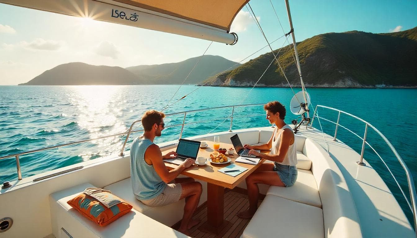 Wie man einen Yachtcharter für Remote Work Retreats organisiert