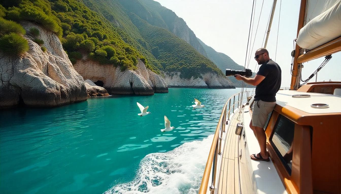 Yacht Chartering for Birdwatching and Nature Photography