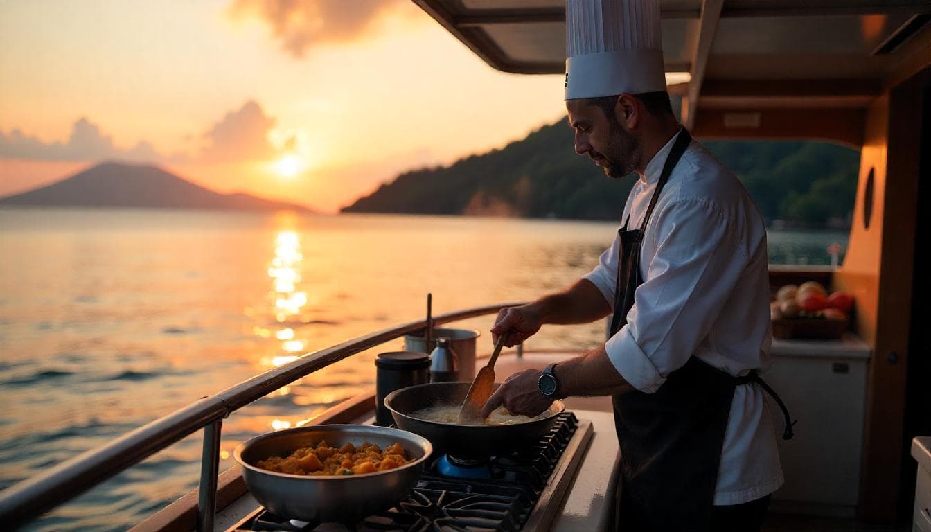 The Best Yacht Charter Destinations for Food Lovers