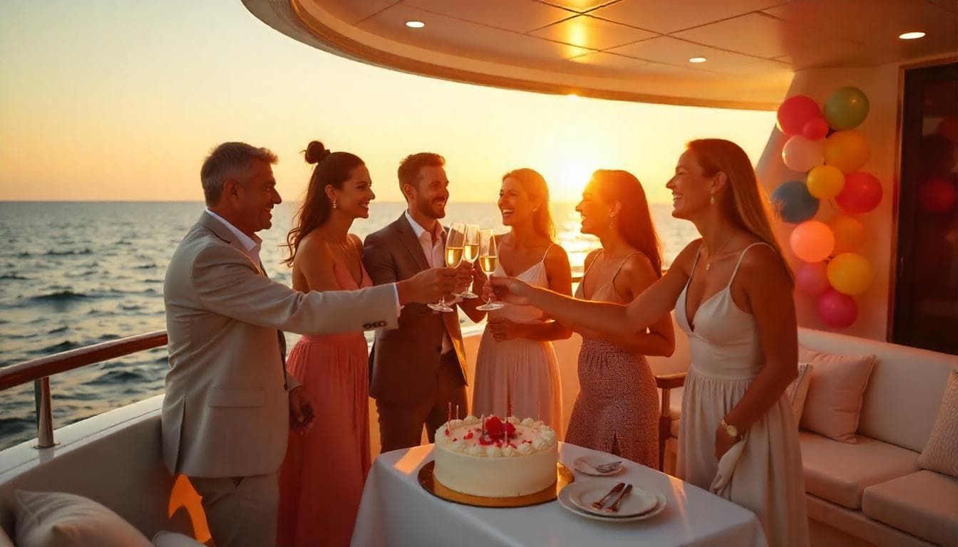 How to Organize a Yacht Charter for a Milestone Birthday