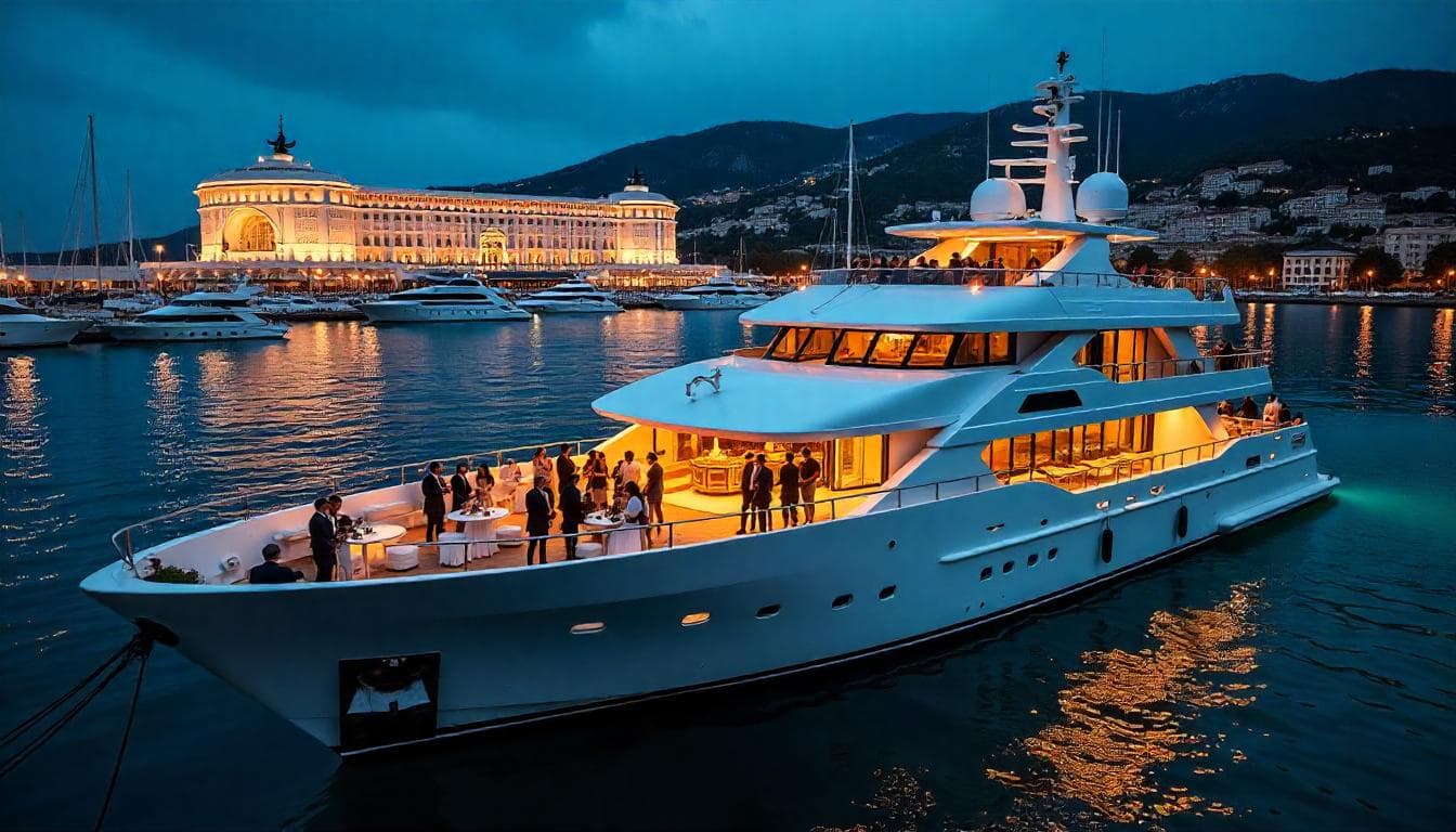 How to Charter a Yacht for a Film Festival