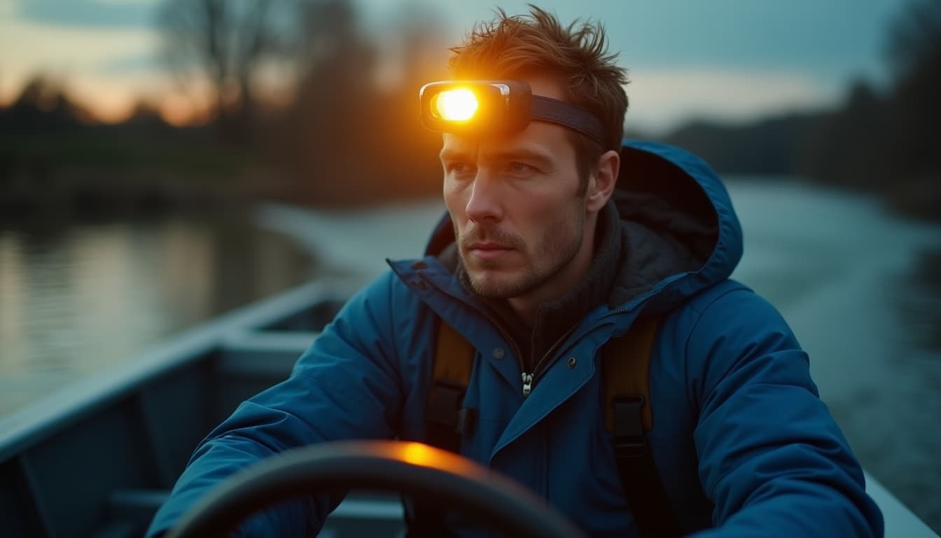 Melhor Lanterna de Cabeça para Navegação: Luz Sem Mãos para Viagens Noturnas
