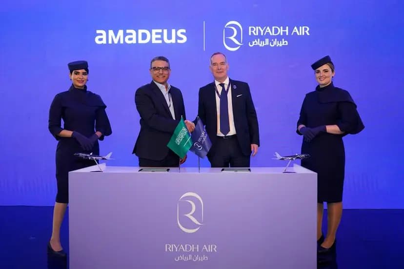 Riyadh Air's New Global Distribution Agreement with Amadeus
