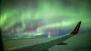 Witness the Stunning Northern Lights on the Aurora 360 Flight