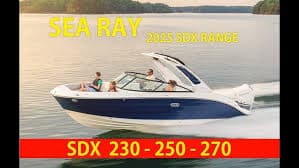 Sea Ray Unveils the New SDX 230 Series for 2026