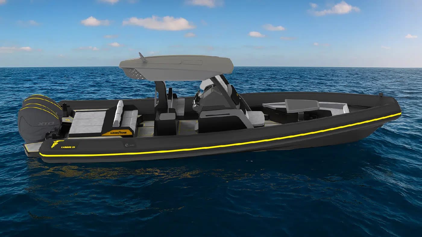Goodyear Sets Sail with the Carbon 35 Yacht