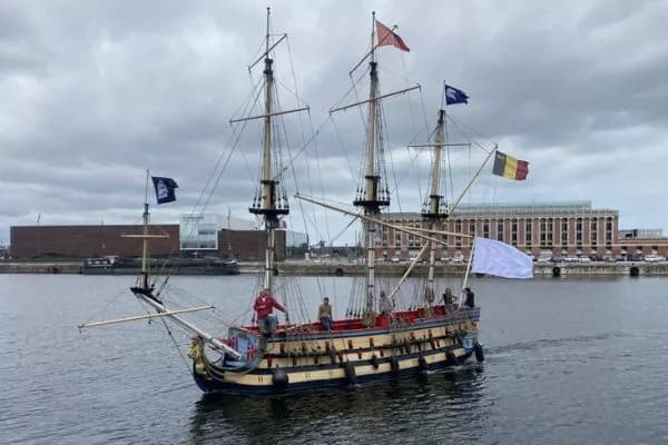 New Sailing Replica of Tintin's La Licorne