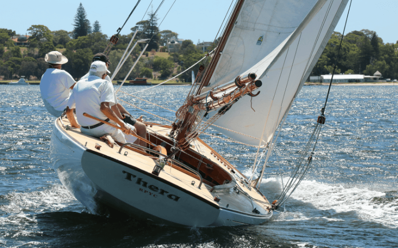 The Incredible Journey of the Thera Sailboat