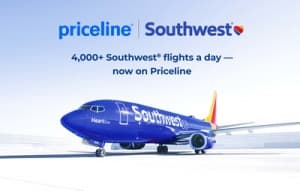 Southwest Airlines Partners with Priceline for More Travel Options