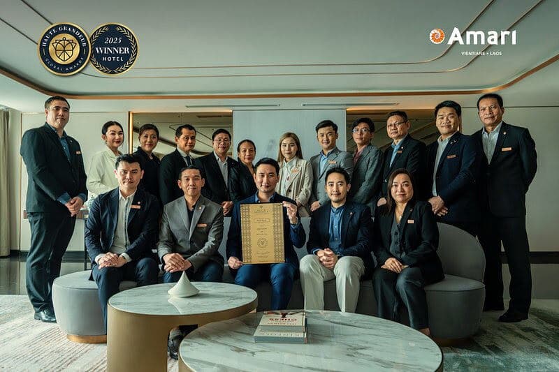 Amari Vientiane Shines with Four Haute Grandeur Awards