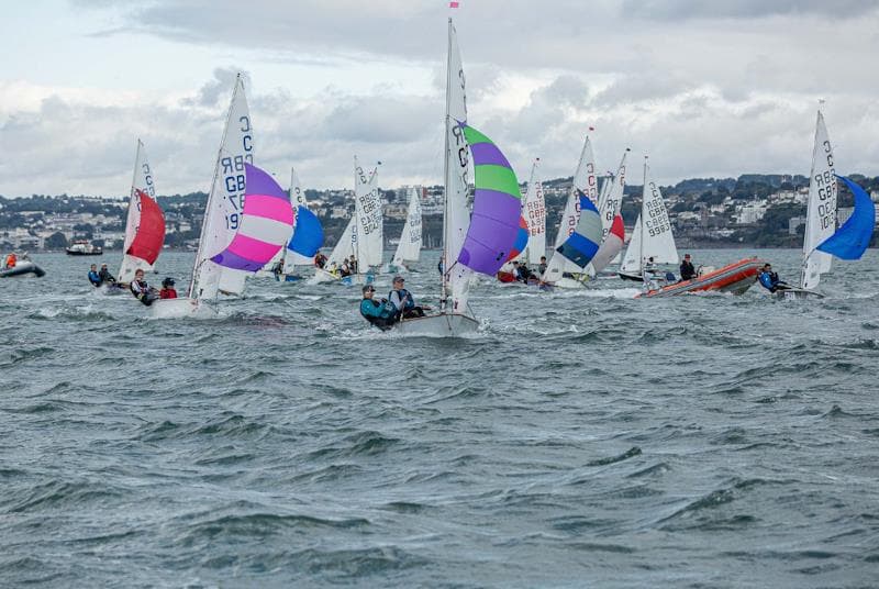 Brixham Yacht Club's Cadet Nationals Showcase Excitement