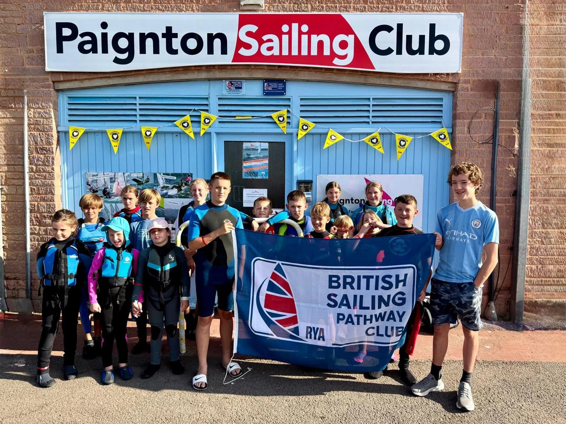 Парусный клуб Paignton Sailing Club получил статус British Pathway