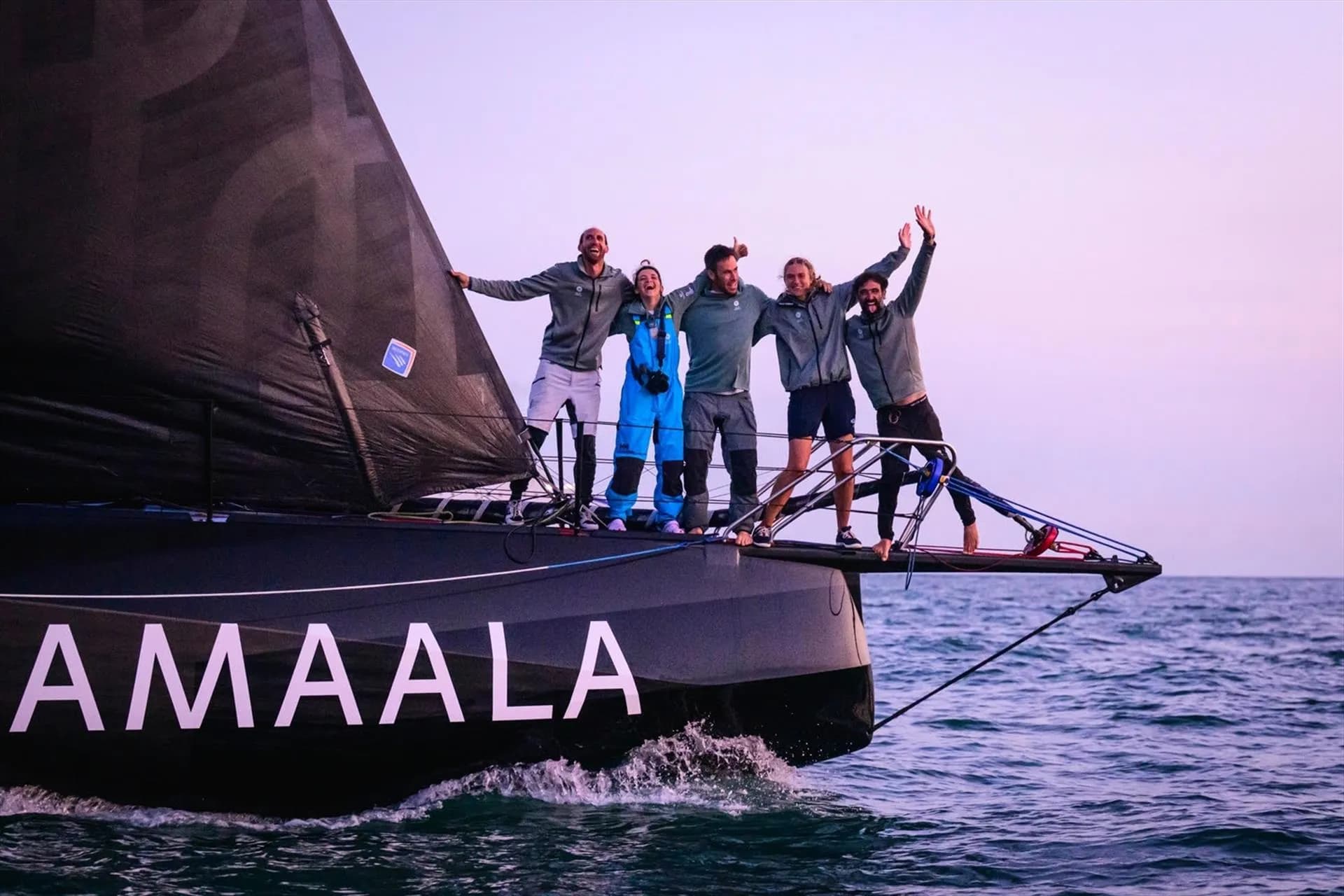Team AMAALA's Exciting Experience in The Ocean Race