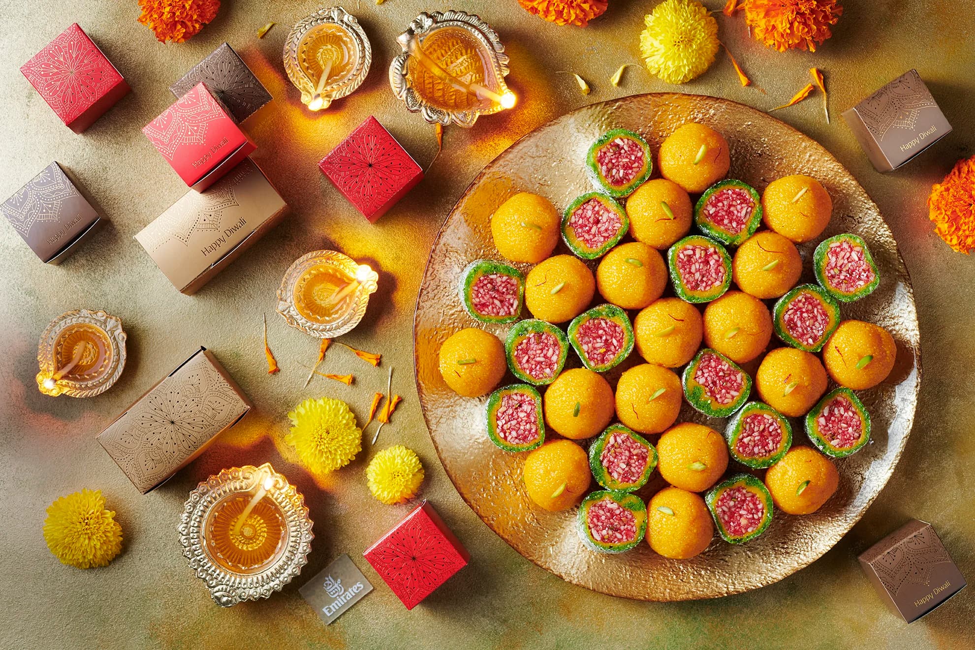 Emirates Elevates Diwali Festivities on Flights to India with Sweets and Entertainment