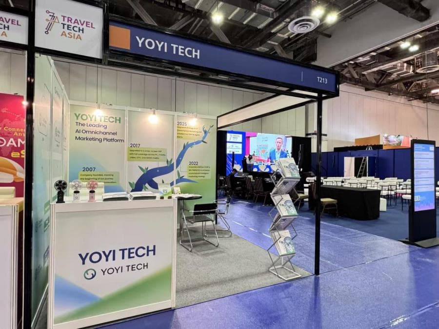 YOYI TECH Introduces Cutting-Edge AI Solution at ITB Asia Travel Forum