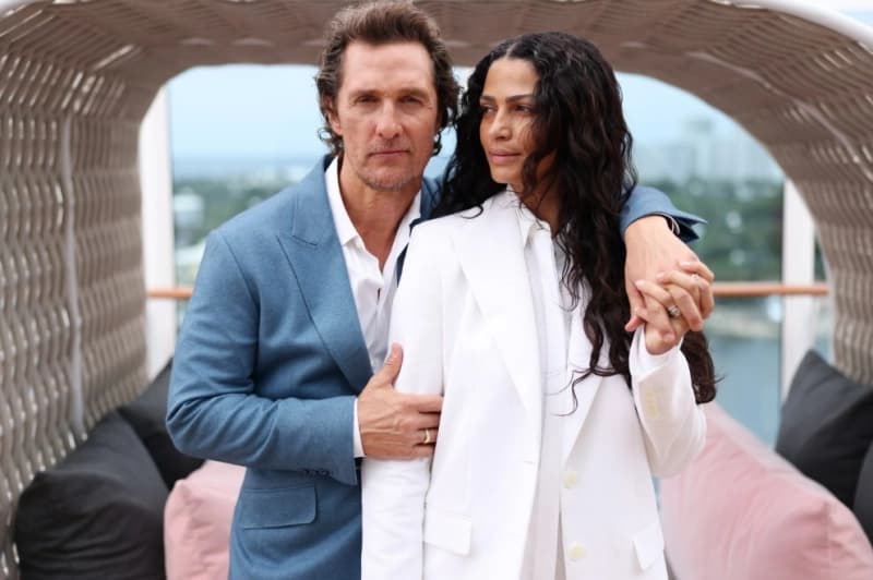 The McConaugheys Celebrate the Launch of Star Princess Cruise Ship