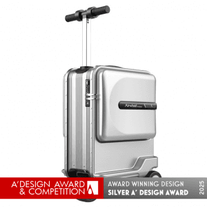 Airwheel’s Se3 Mini T Smart Suitcase Secures Silver in Travel Accessory Design
