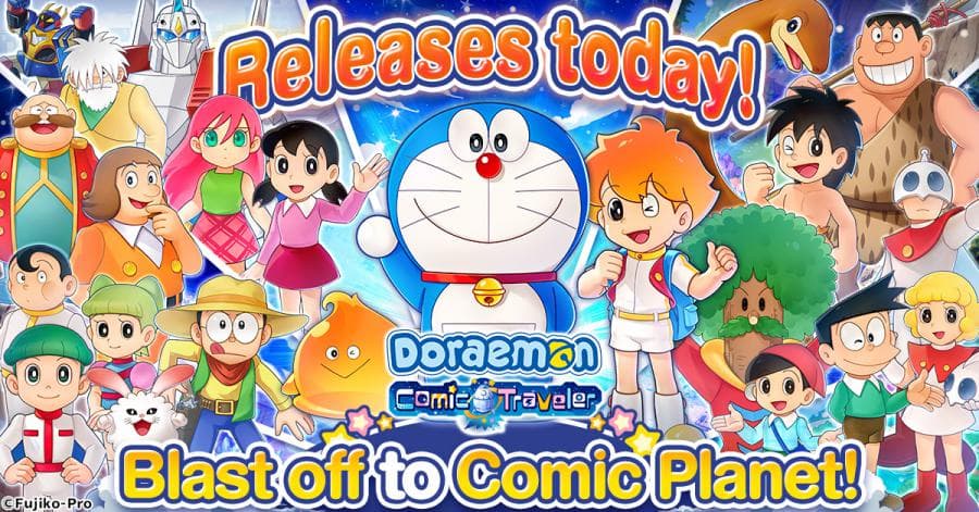 Explore the New “Doraemon Comic Traveler” Online RPG Adventure