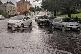 Major Rainfall Causes Travel Disruptions Across Edinburgh