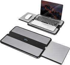 New Patent Secures Convenient Pull-Out Laptop Tray for Travelers