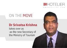 Srivatsa Krishna Appointed New Secretary of Indian Tourism Ministry