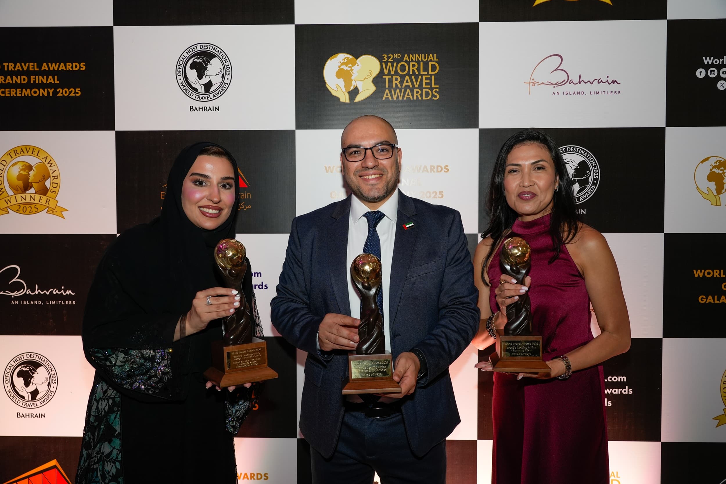 Etihad Airways Secures Three Key Awards at World Travel Awards 2026