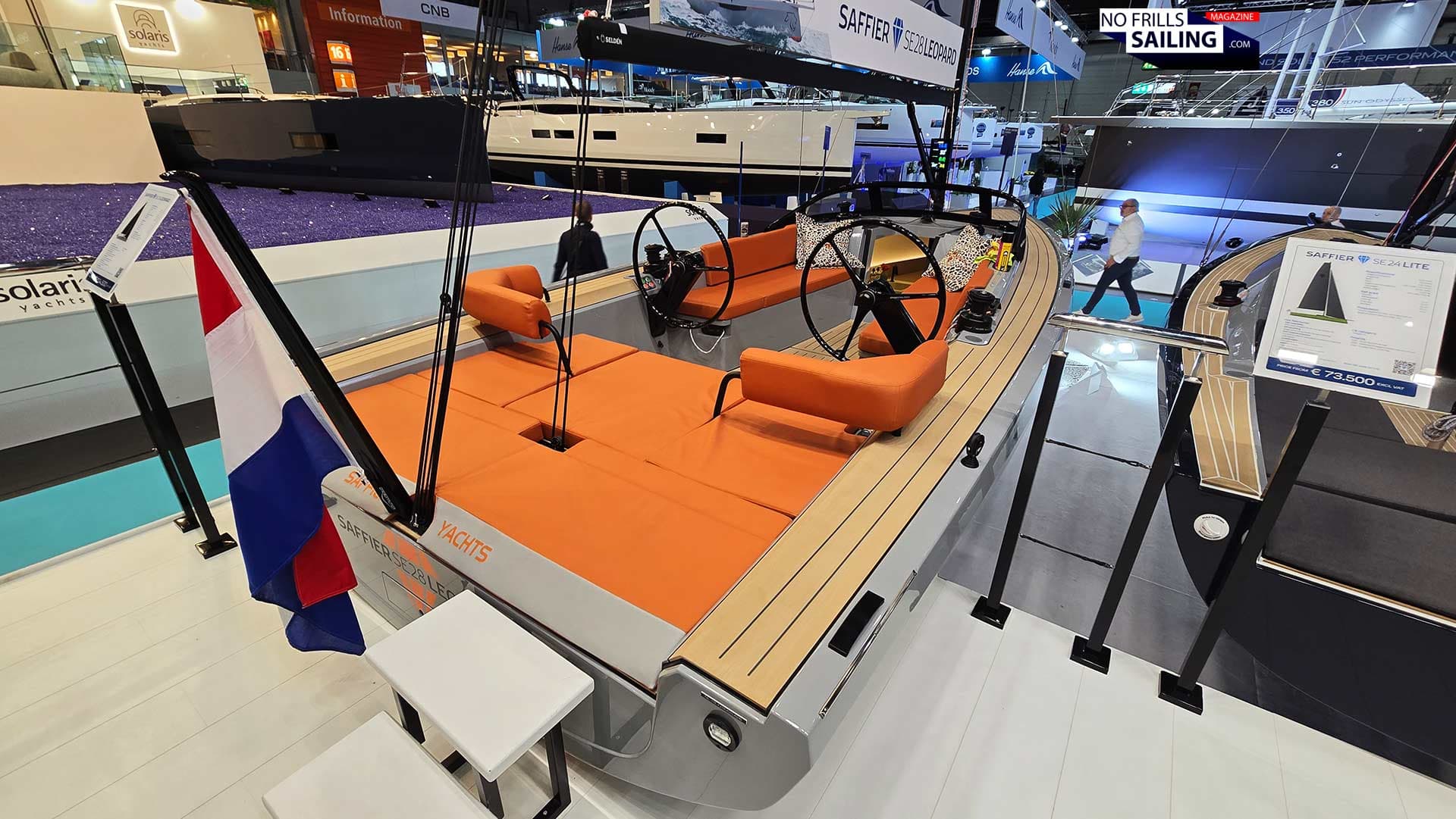 Saffier SE 28 Leopard: Compact Lounge Cruiser