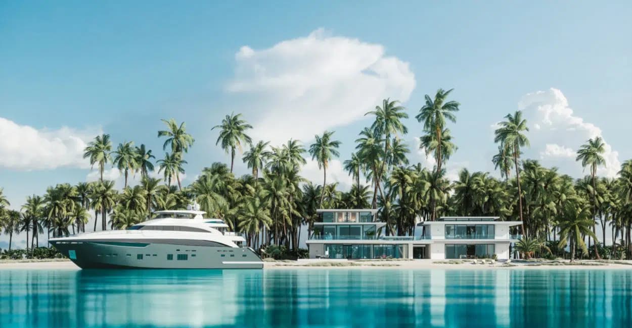 Two-Week Maldives Yacht Route from Malé
