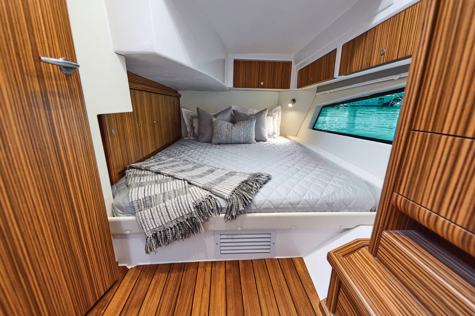 Inside the Intrepid 50 Evolution Cabin