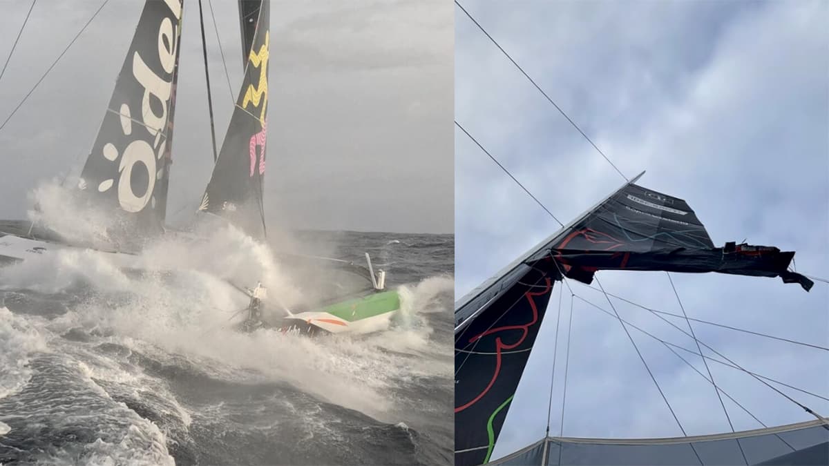 Final-mile damage for Jules Verne challengers off Ushant