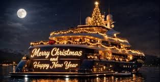 Yacht-Deck Night Before Christmas