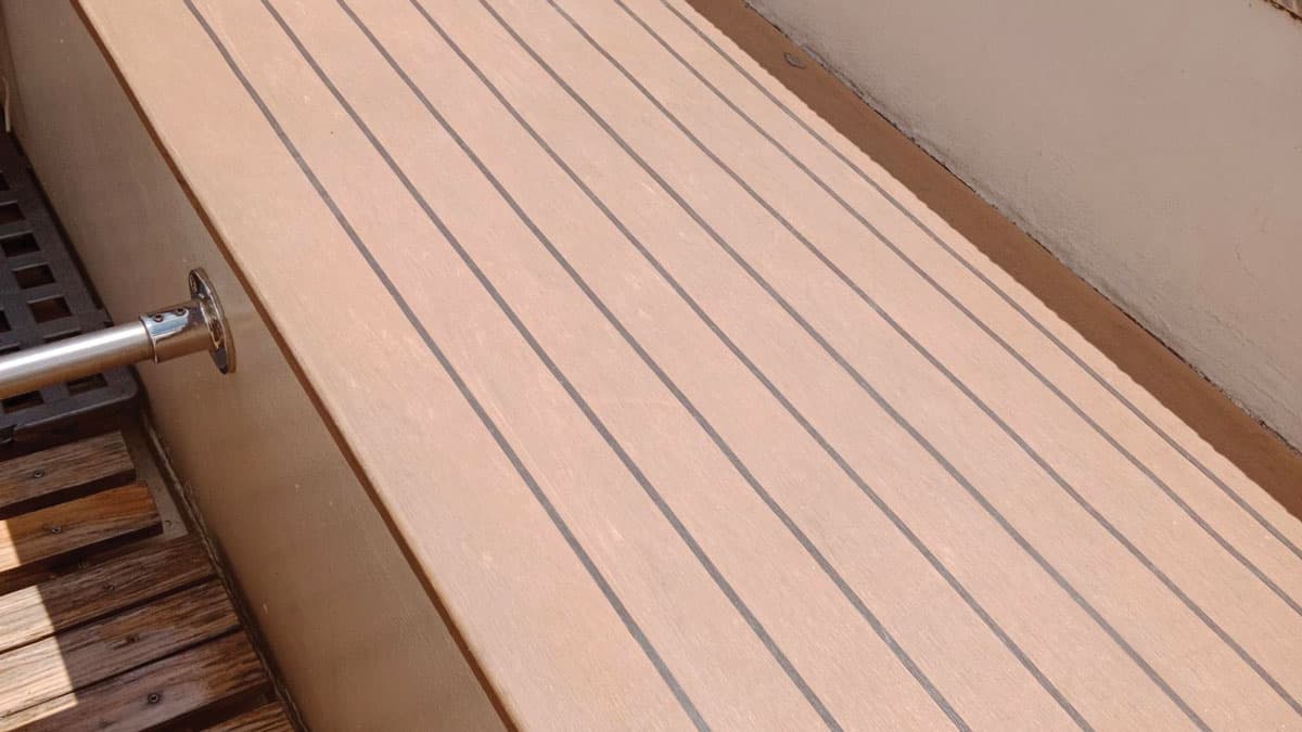 Repairing Delaminated Dek-King on Spray