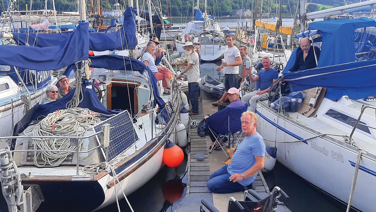 Six-thousand miles solo aboard a rescued Sea Dog 30