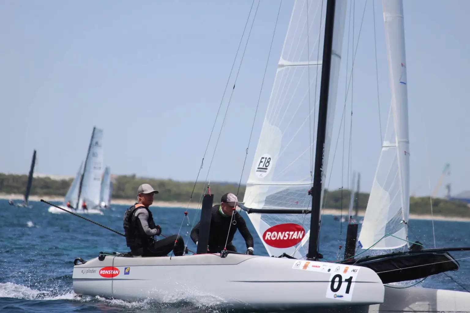 Bundock & Ashby Take Command at F18 Worlds Day 4