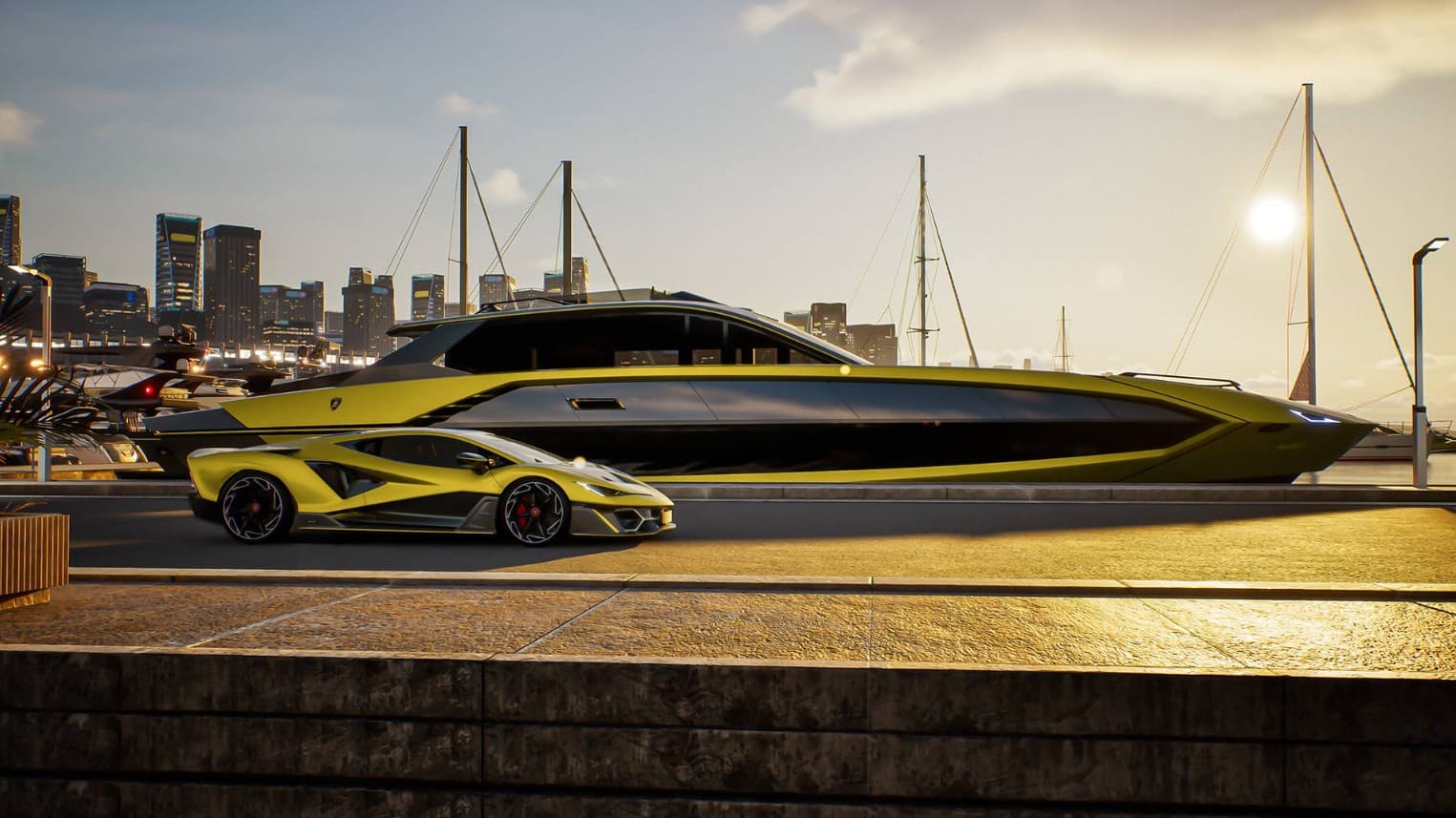 Tecnomar for Lamborghini 101FT Enters Outfitting Phase
