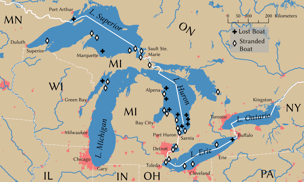 November 1913: The White Hurricane and its Toll