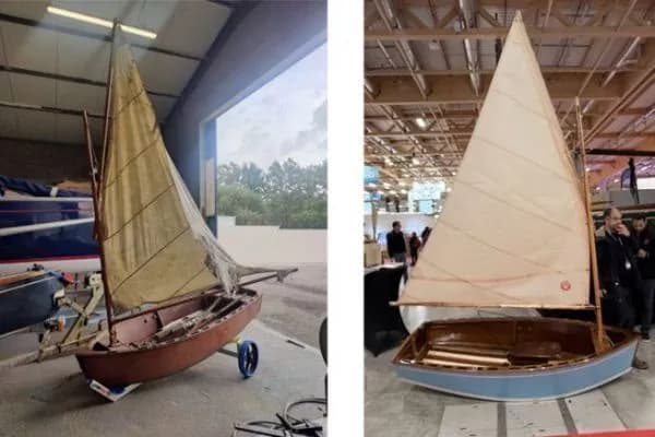 Resurrection of a 1950s Breton family pram