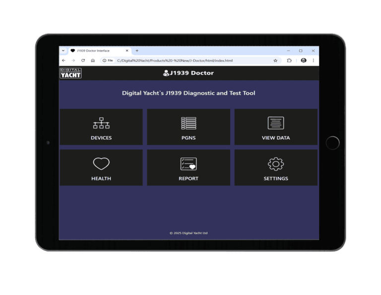 Digital Yacht unveils J1939 Doctor onboard diagnostic tool